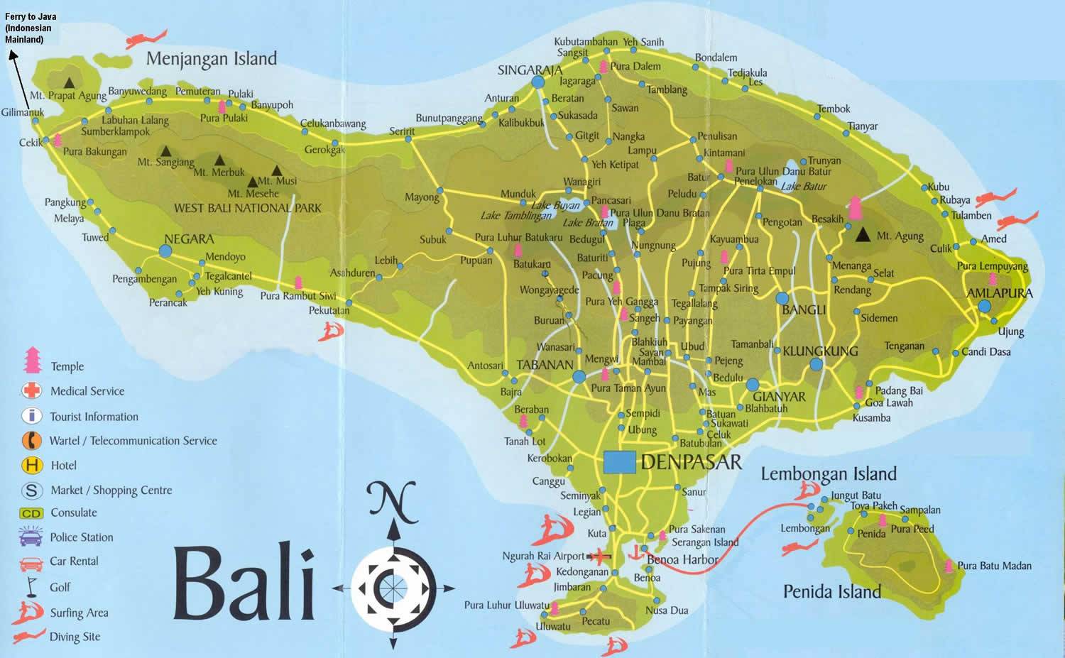 Is Tourism In Bali Map Indonesia Has Really Dropped Down A Cliff?