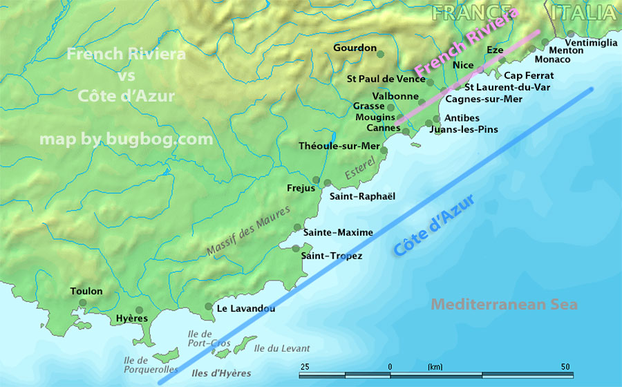France Map - A Must Visit Place For Travelers