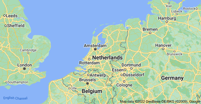 The Netherlands Map Location Is Where You Need To Be For Your Next Vacation