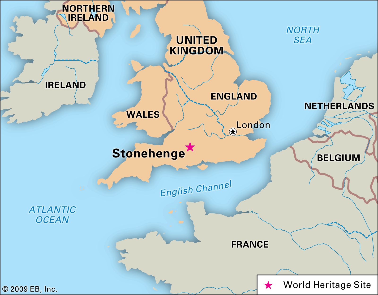 The Mystery Of Stonehenge And Avebury Area Map