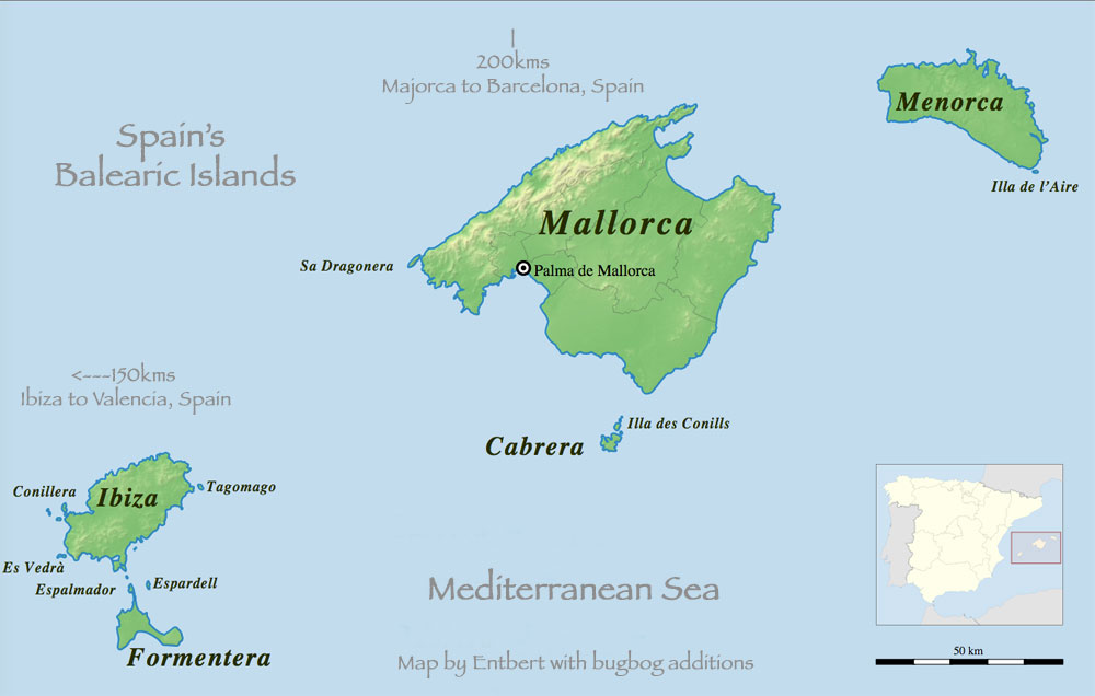Europe Spain Map - A Visitor's Guide To the Country & Its Culture
