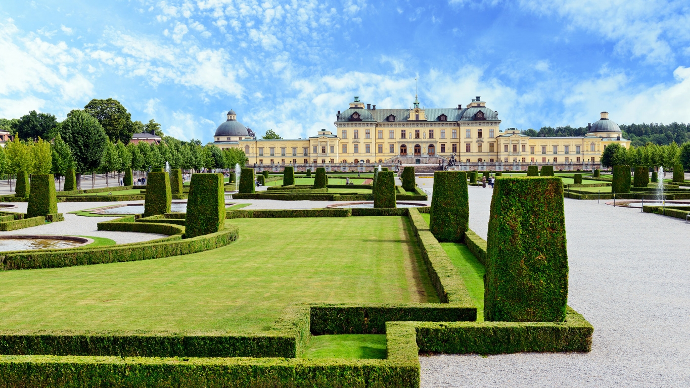A Beautiful View of Drottningholm Palace, Lovö sweden