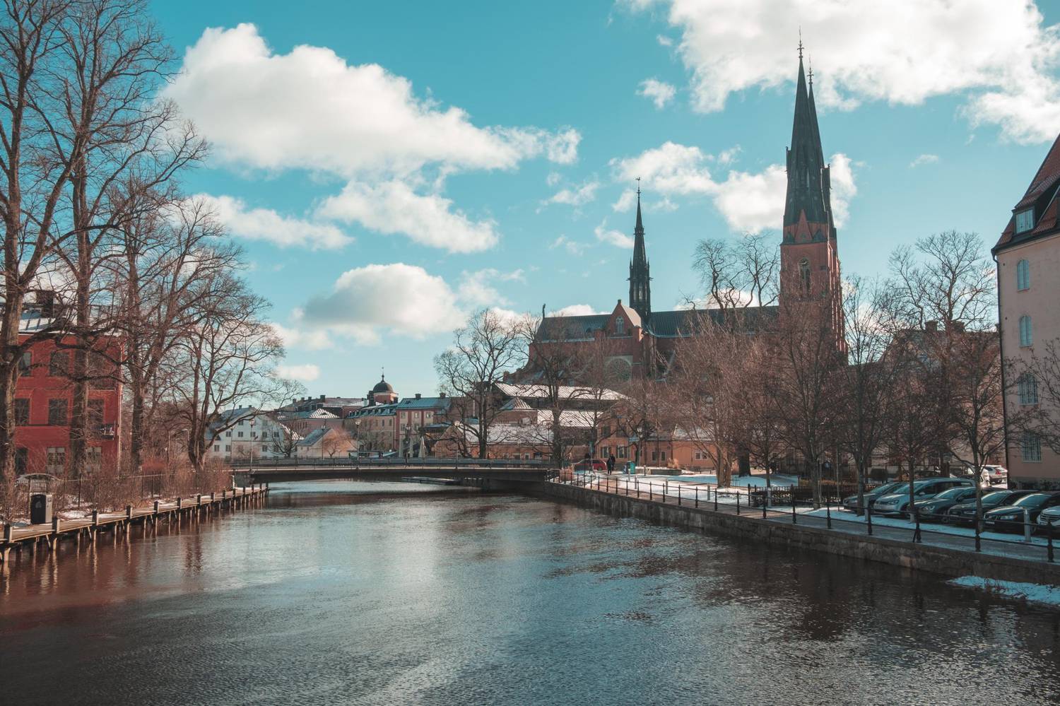A Stunning view of Uppsala sweden
