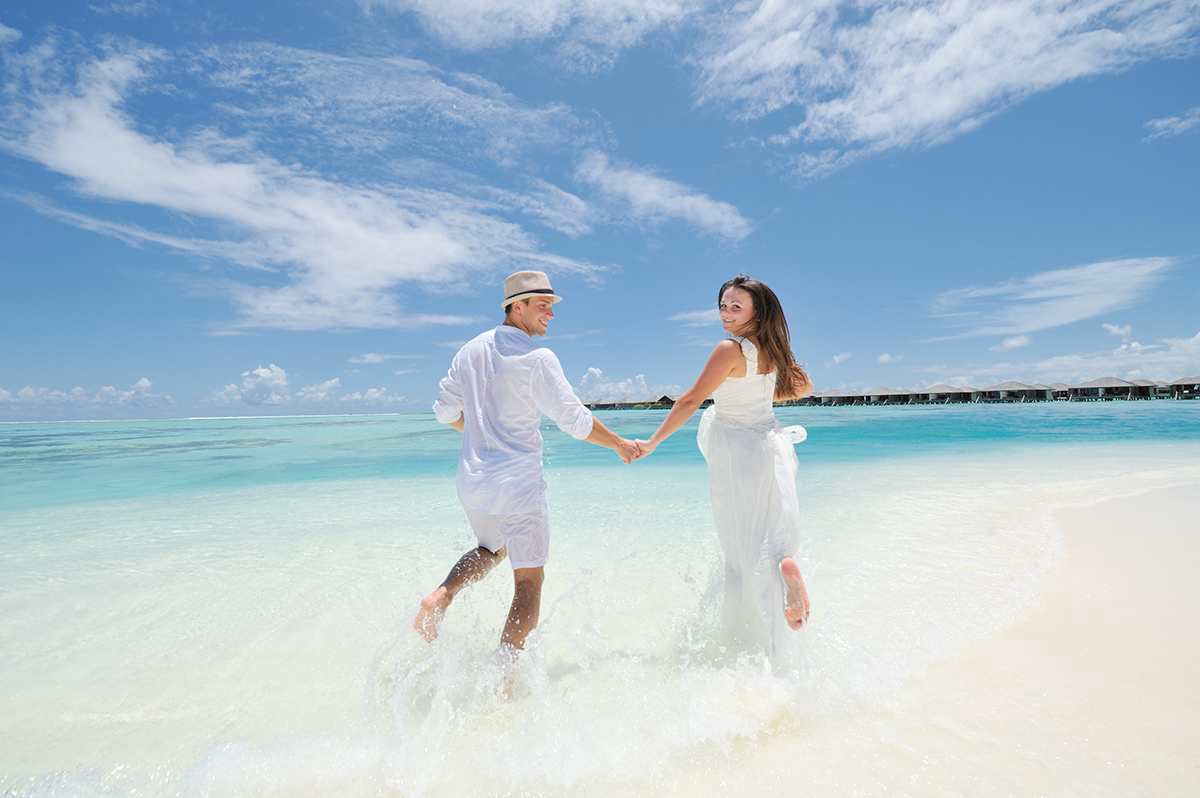 A Couple In The Maldives