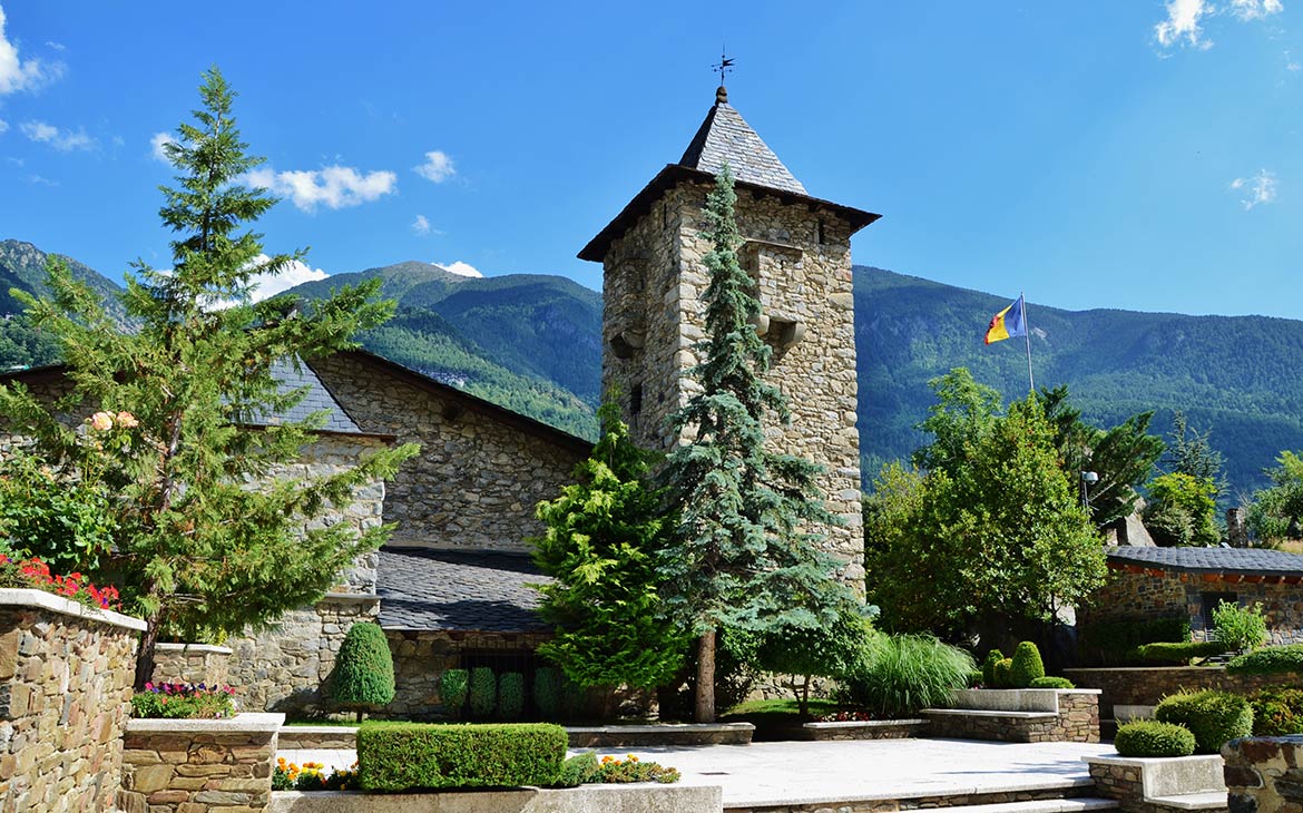 Casa de la Vall, Seat Of The General Council Of Andorra (Andorran Parliament)