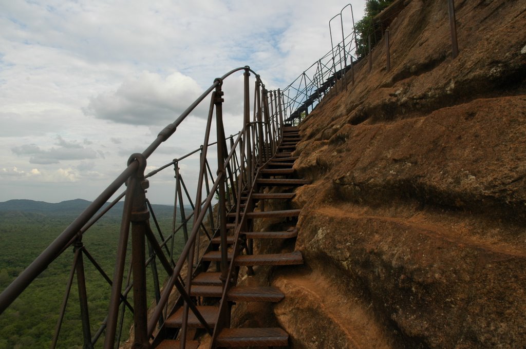 The Stairs Of Sigiriya