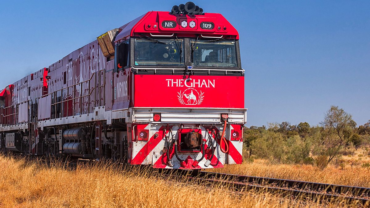 The Ghan Train On Route