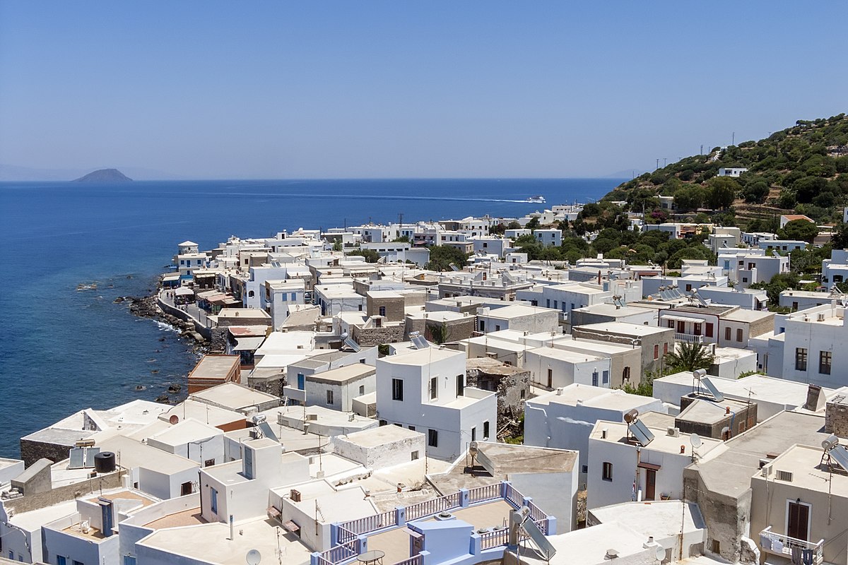 A Panoramic View Of Nisyros