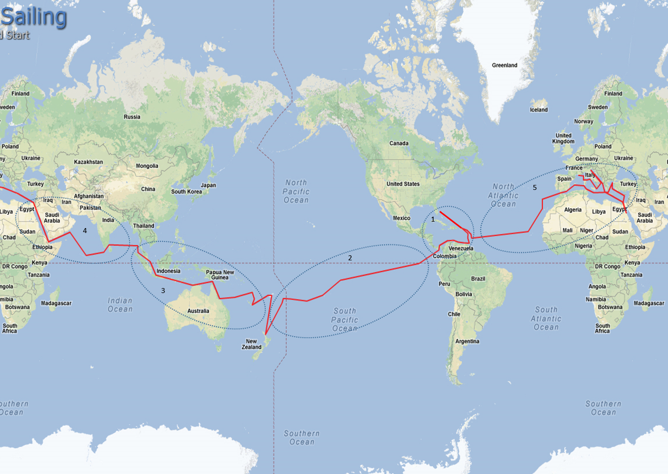 A Route Around The World