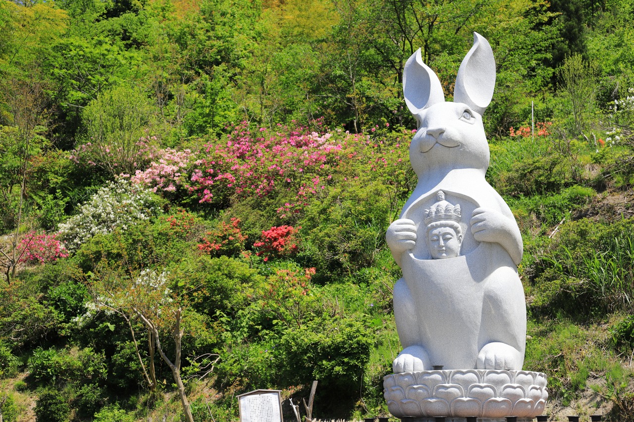 Chokokuji Rabbit Statue