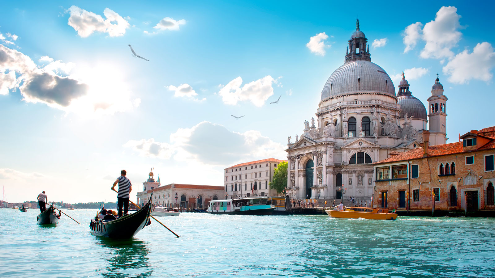 The famous Venice Grand Canal