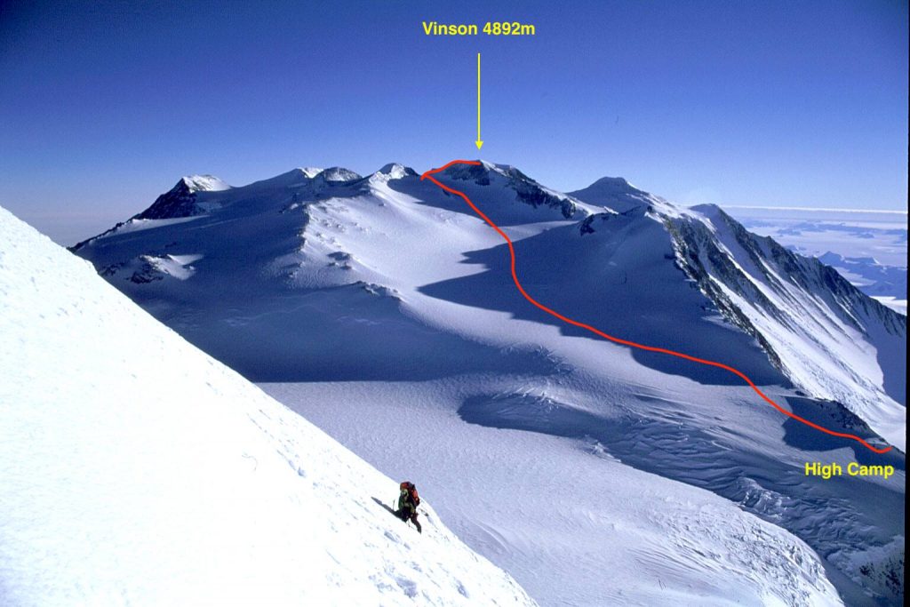 Mt Vinson Massif Height