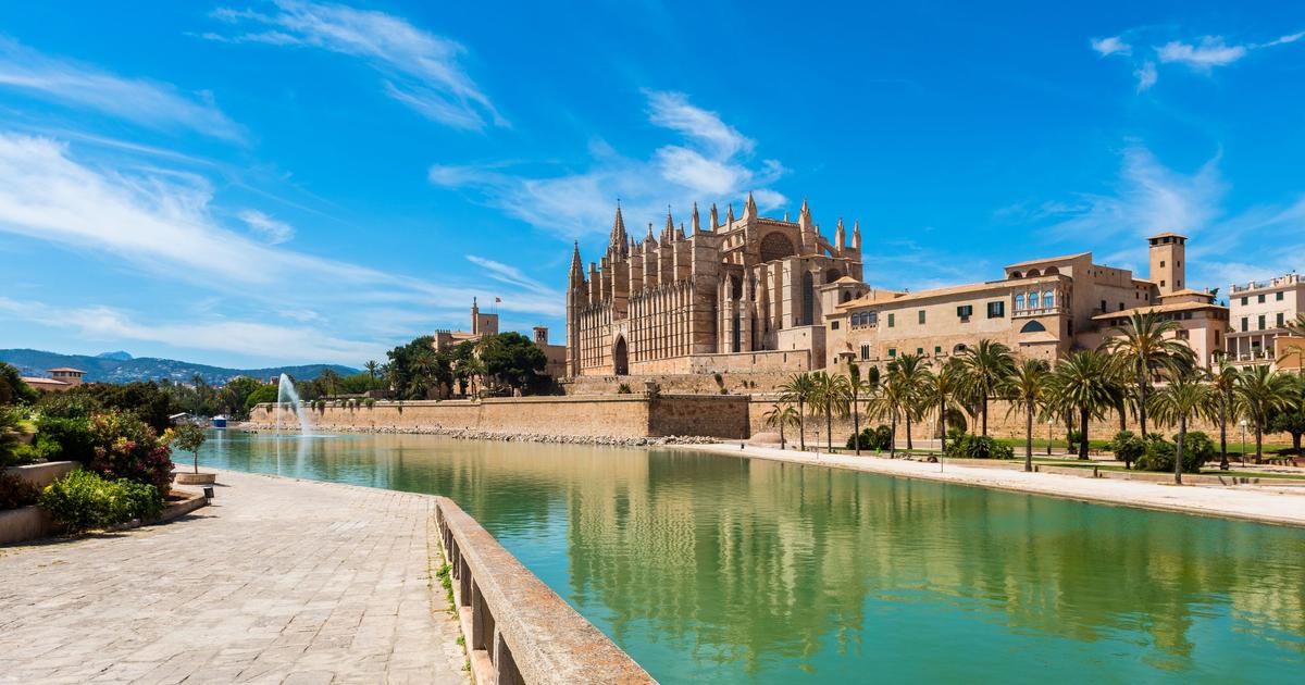 A Stunning view of Palma De Mallorca