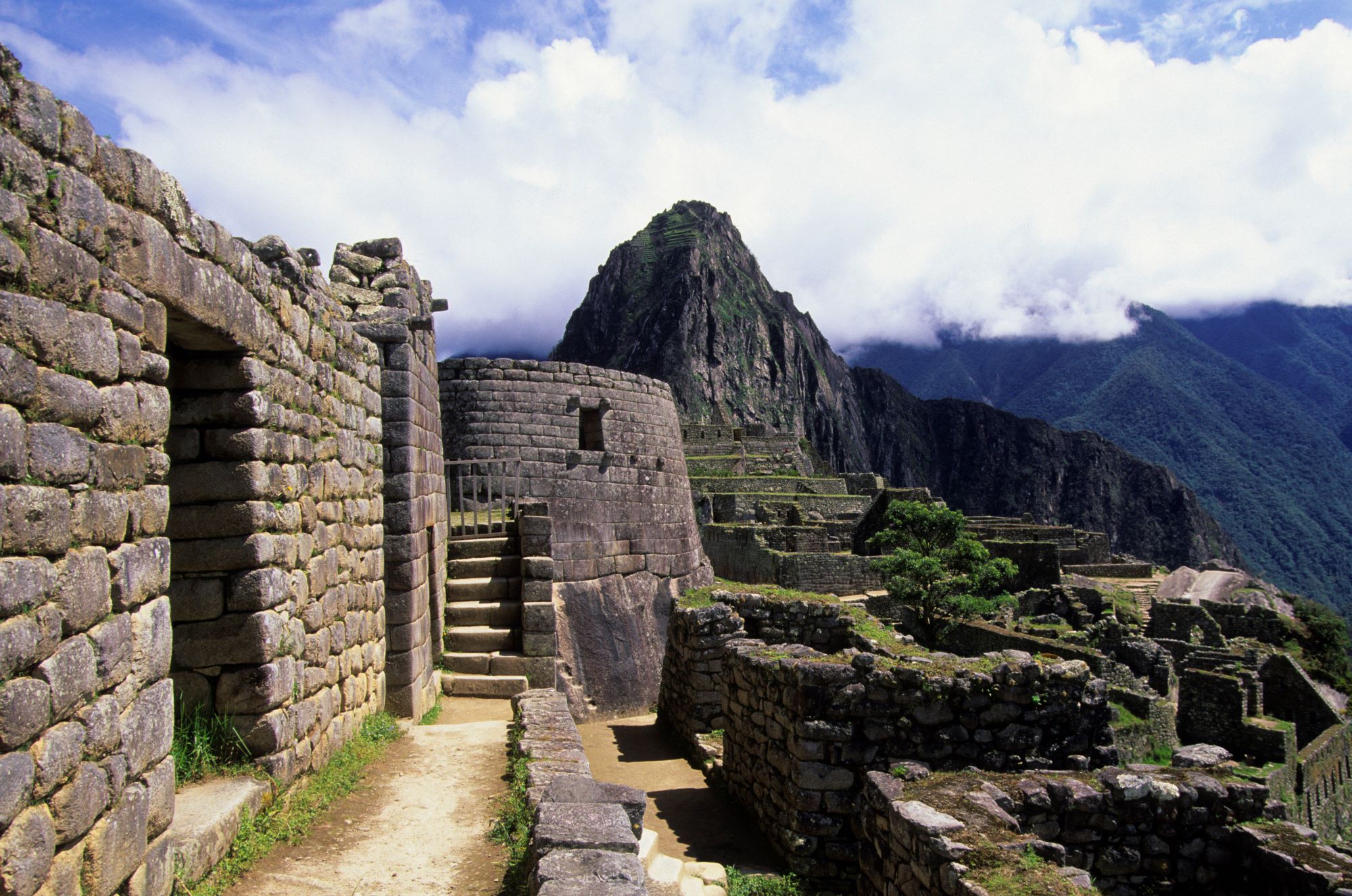 A stunning view of Machu Picchu