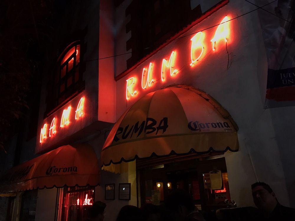 The famous Salsa bar of Mama Rumba