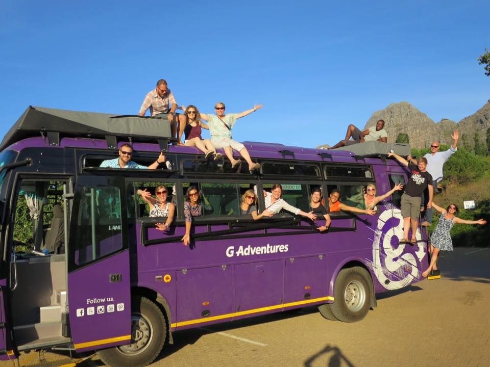 g adventures tour guide salary