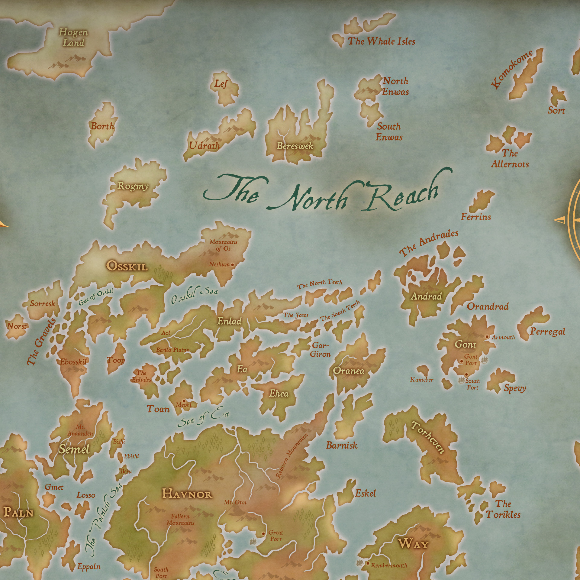 Earthsea Map - Explore This Amazing Fictional Archipelago