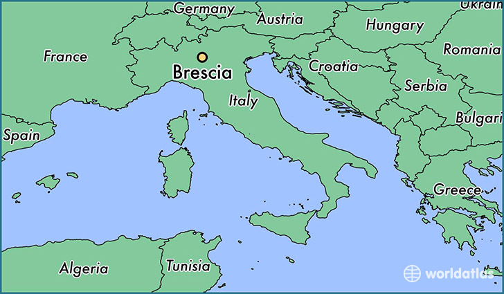 The map of Brescia