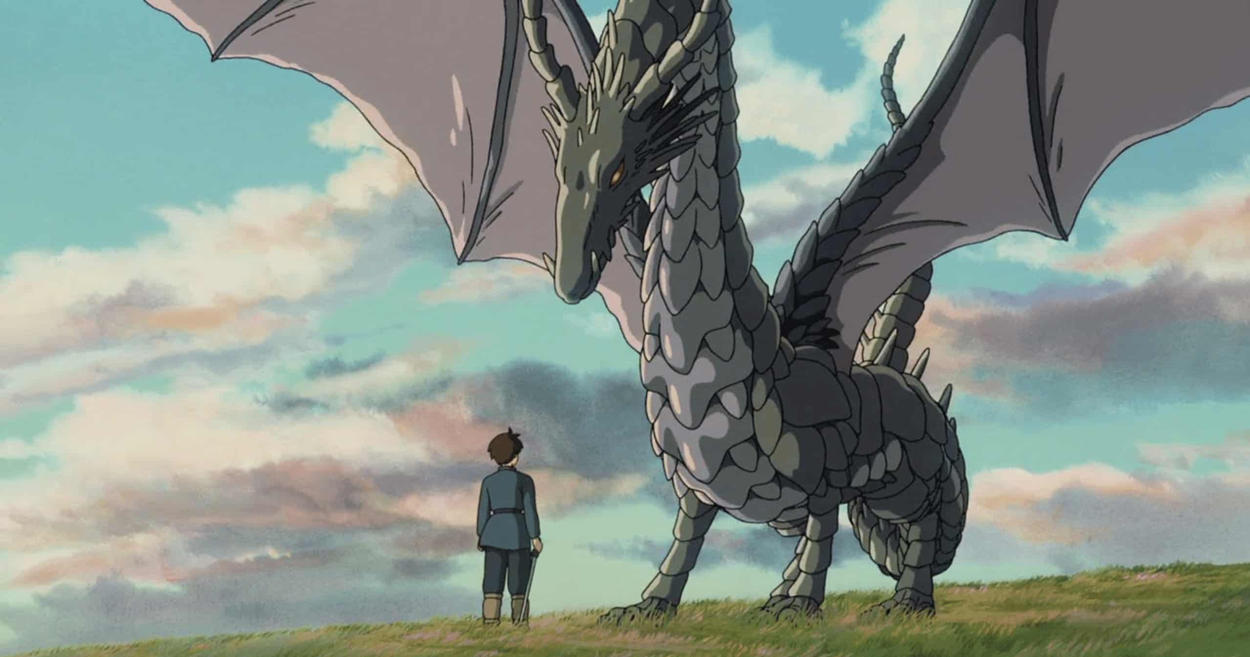 A scene in Studio Ghibli's movie adaptation of Earthsea