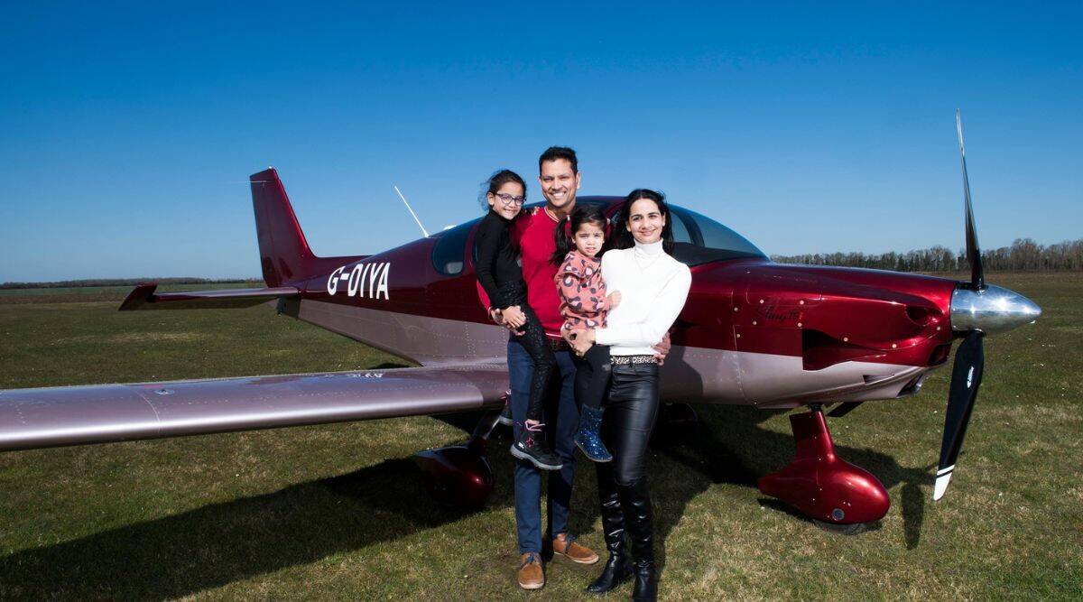 Man Built A Plane For His Family In His Garden