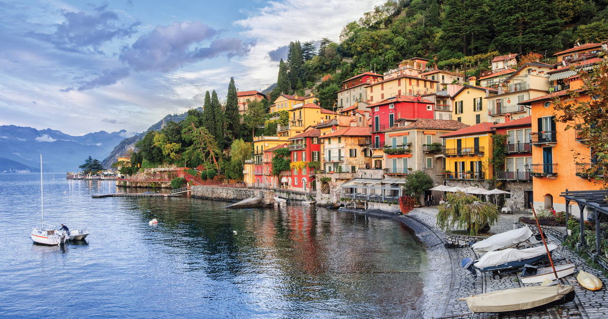 A view of Lake Como, Italy