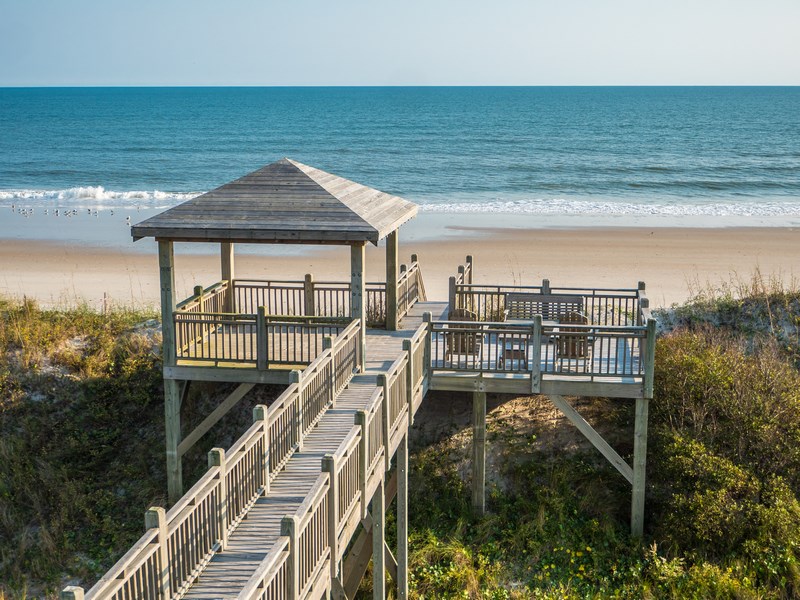 A rental house in Topsail island
