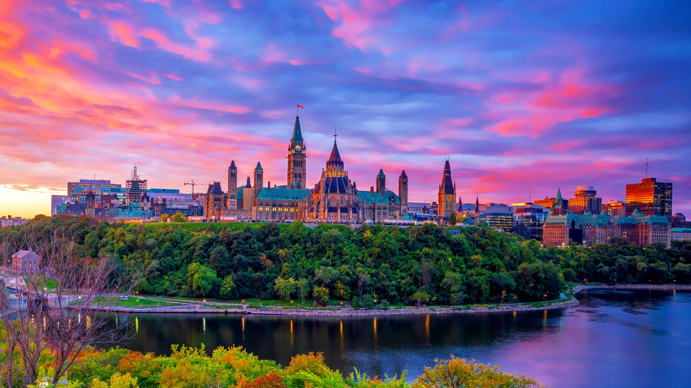 The Ottawa's Parliament Hill