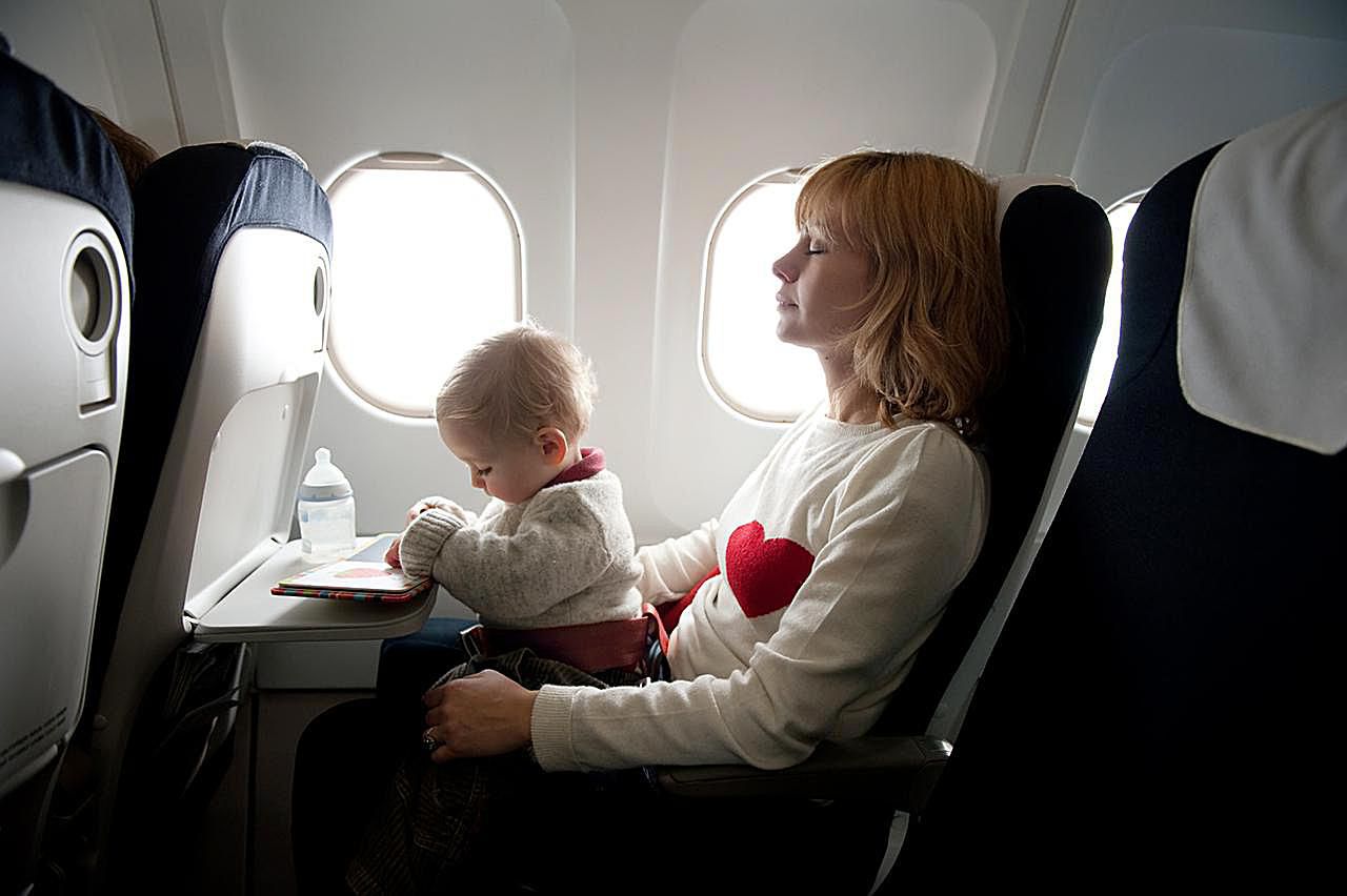 Flight Attendants Want Babies On Laps Banned