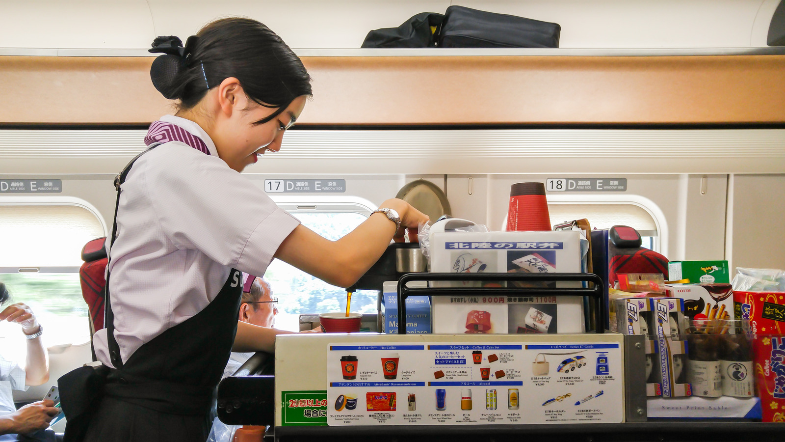 Snack Cart Service Discontinued On Japan's Tokyo-Osaka Bullet Train
