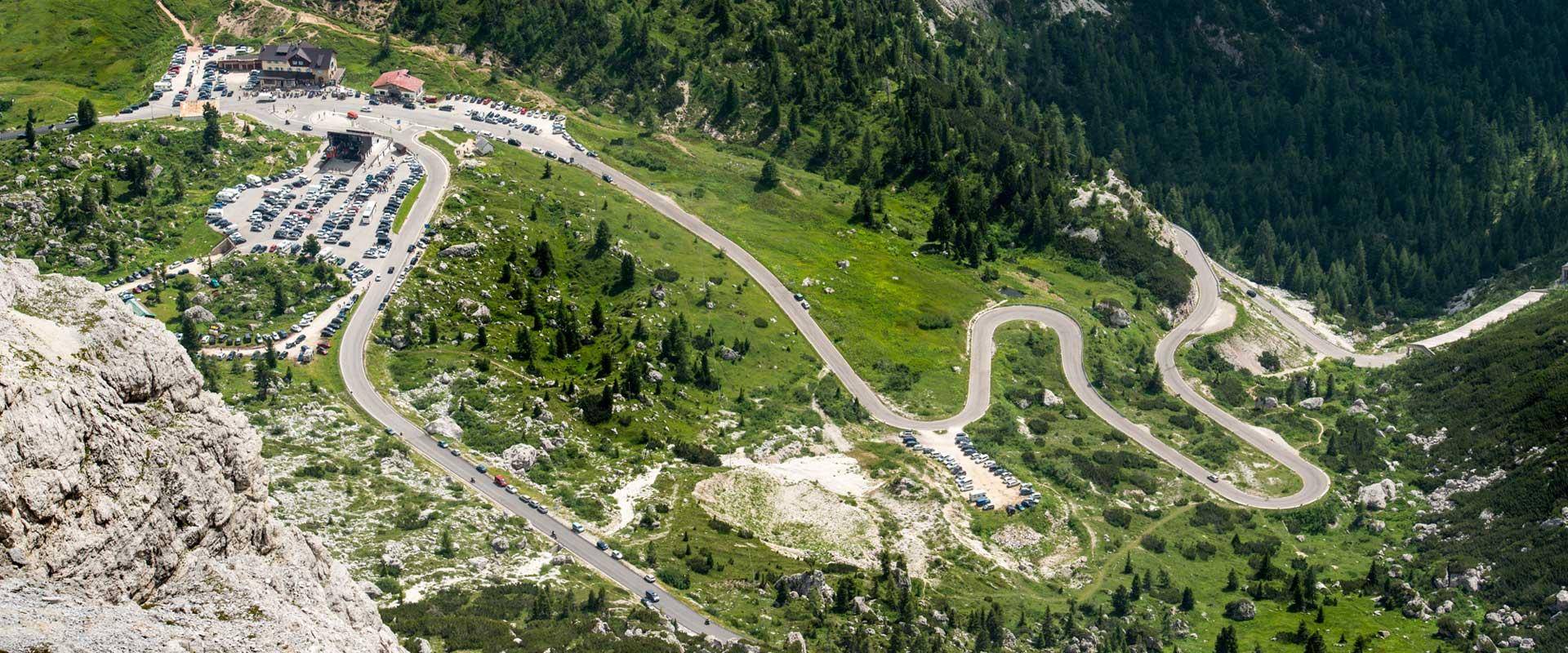 Dolomites road