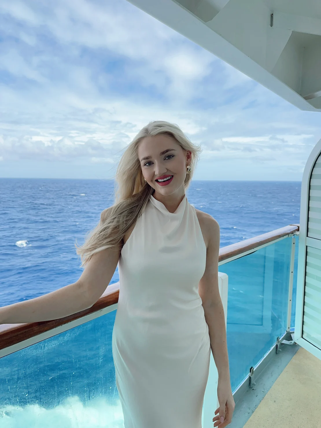 South African influencer Amike Oosthuizen is one of the passengers aboard Royal Caribbean’s Ultimate World Cruise.