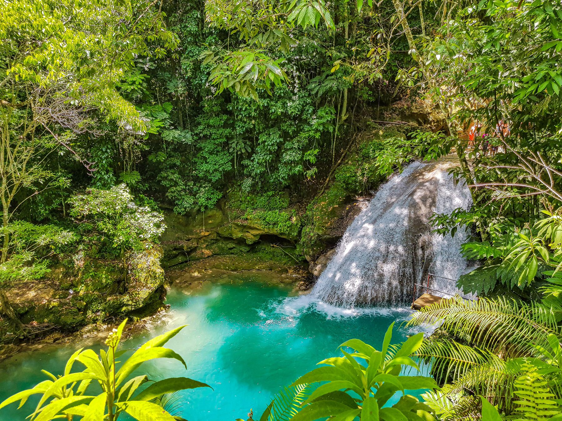 A small waterfall in Jamaica
