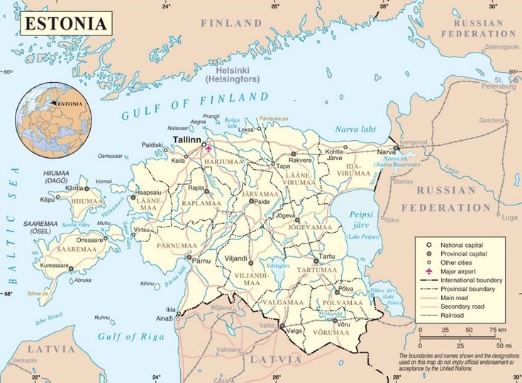 Map Of Estonia Complete Guide To Borders Regions And Attractions Map Of Estonia Cities